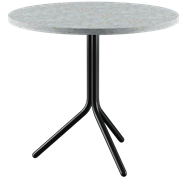 Black Poseidon Cafe Table